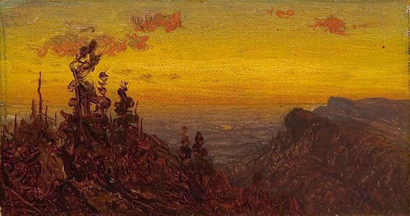 Sanford Robinson Gifford From the Shawangunk Mountains Sweden oil painting art